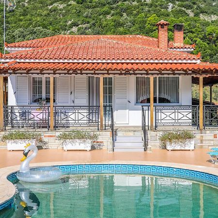 Villa Mitzelos Moni Evaggelistrias Exterior foto